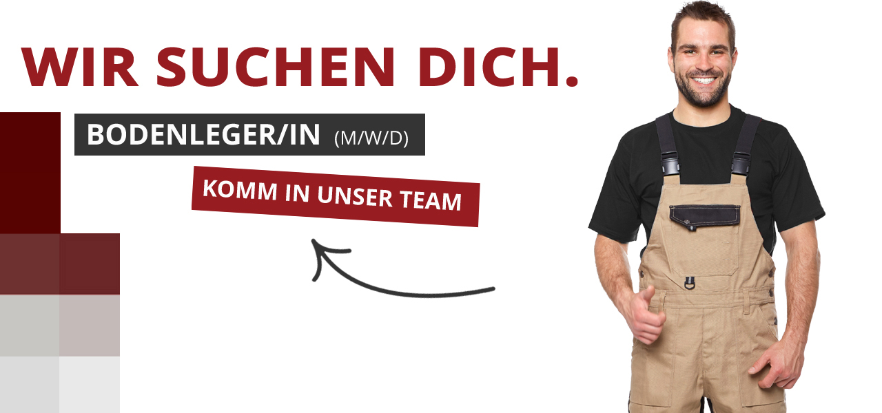 Jobangebot Bodenleger/in